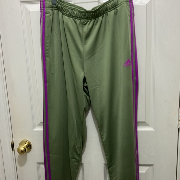 Adidas Tracksuit Warmup Exercise Jogging Jump Leisure Suit jacket joggers set - Picture 8 of 15